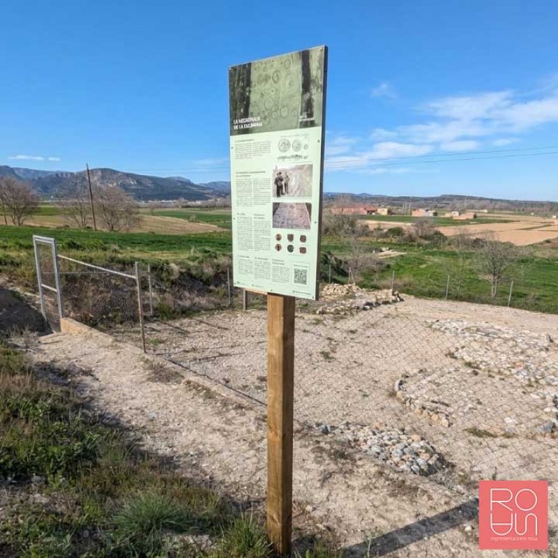 Cartellera informativa EIN de 450x900 mm per Espais Naturals Protegits EIN 